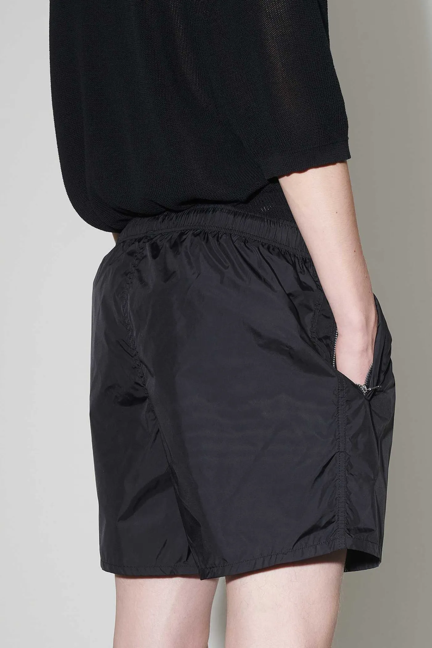 Shorts|Our Legacy Drape Tech Trunks Svart