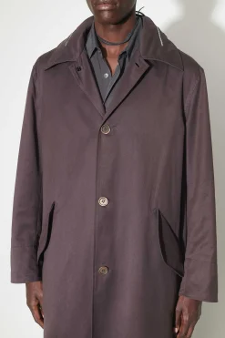 Ytterkläder|Our Legacy Emerge Coat Profound Brown Peached Tech