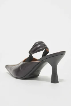 Skor|Our Legacy Envelope Heel Top Fargat Svart Läder