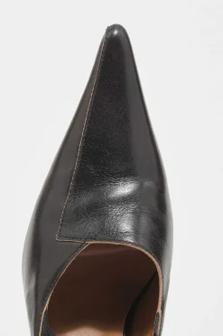 Skor|Our Legacy Envelope Heel Top Fargat Svart Läder