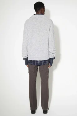Stickat|Our Legacy Evening Polo Dust Melange Fuzzy Alpaca