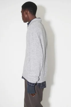 Stickat|Our Legacy Evening Polo Dust Melange Fuzzy Alpaca