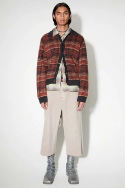Stickat|Our Legacy Evening Polo Rust Geezer Check
