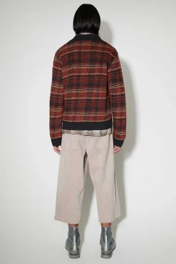 Stickat|Our Legacy Evening Polo Rust Geezer Check