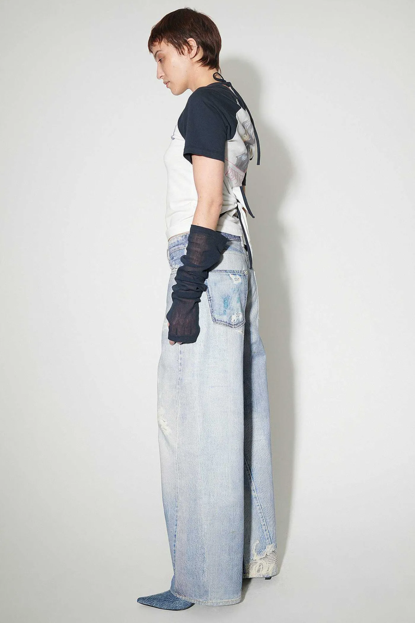 Jeans|Our Legacy Fullt Klippt Digitalt Jeanstryck