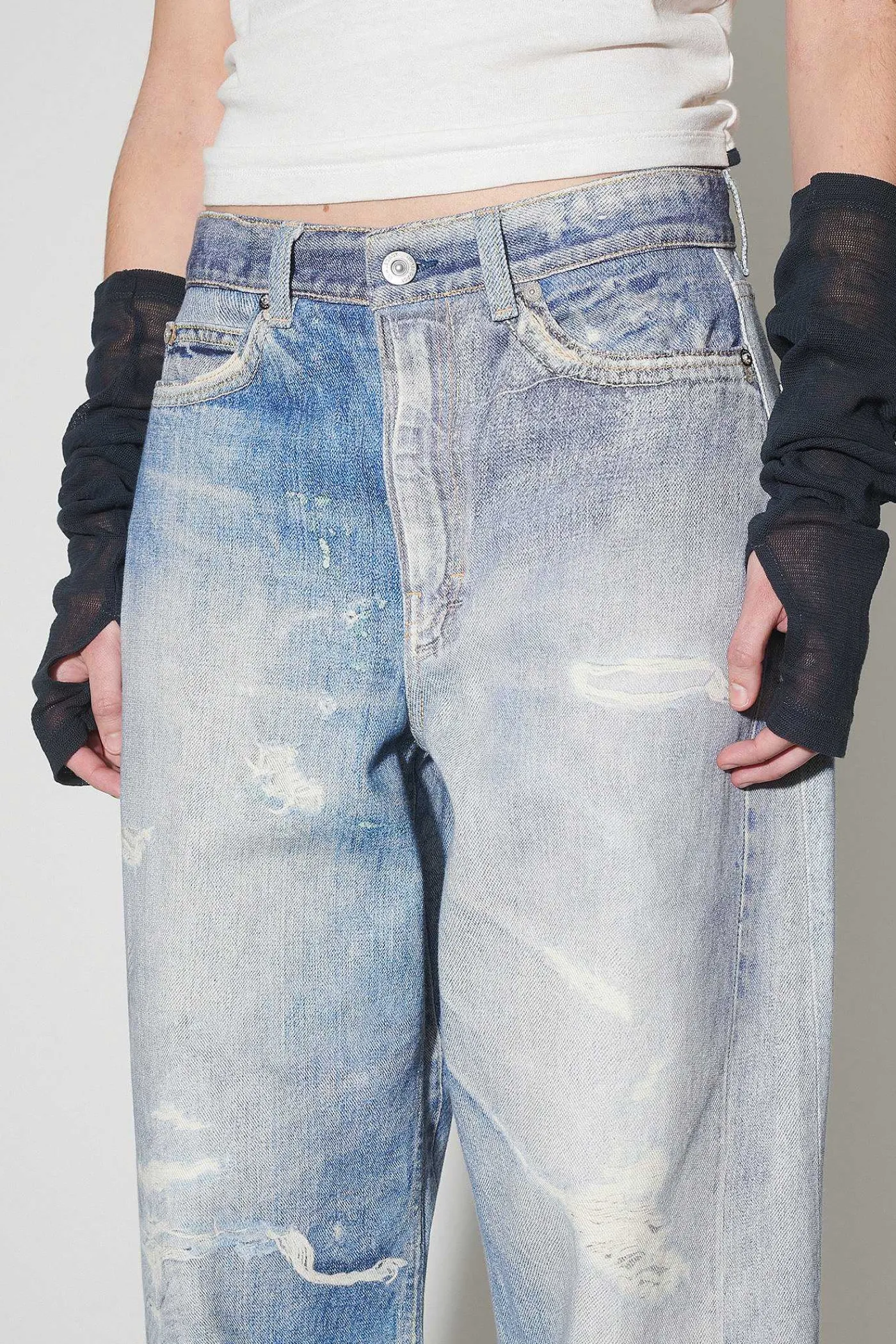 Jeans|Our Legacy Fullt Klippt Digitalt Jeanstryck