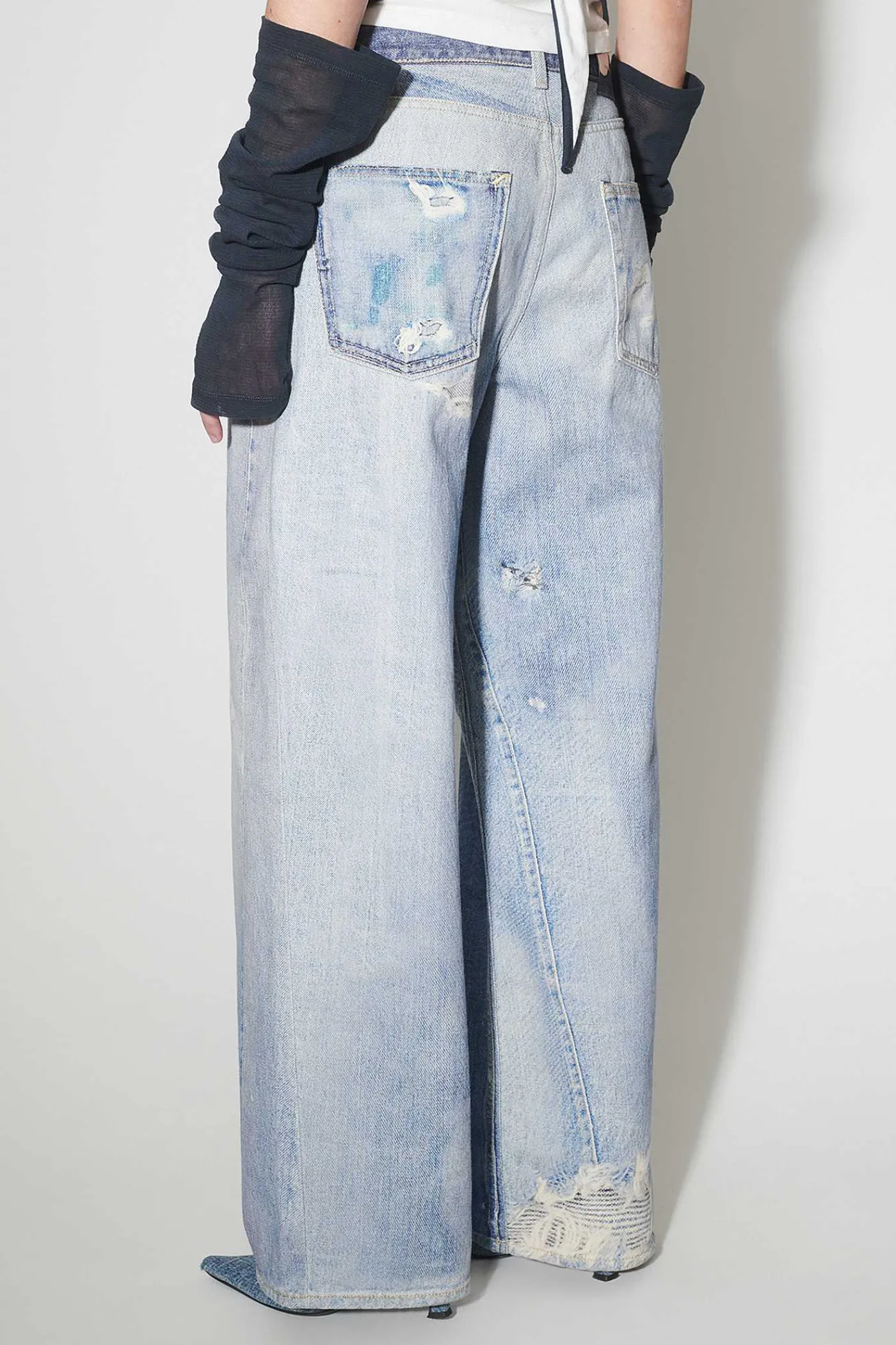 Jeans|Our Legacy Fullt Klippt Digitalt Jeanstryck