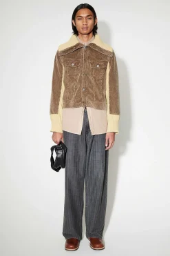 Ytterkläder|Our Legacy Fuse Jacka Brun Enzyme Cord