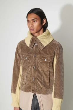 Ytterkläder|Our Legacy Fuse Jacka Brun Enzyme Cord