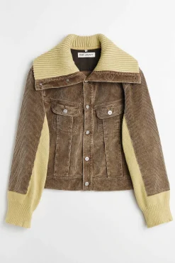 Ytterkläder|Our Legacy Fuse Jacka Brun Enzyme Cord