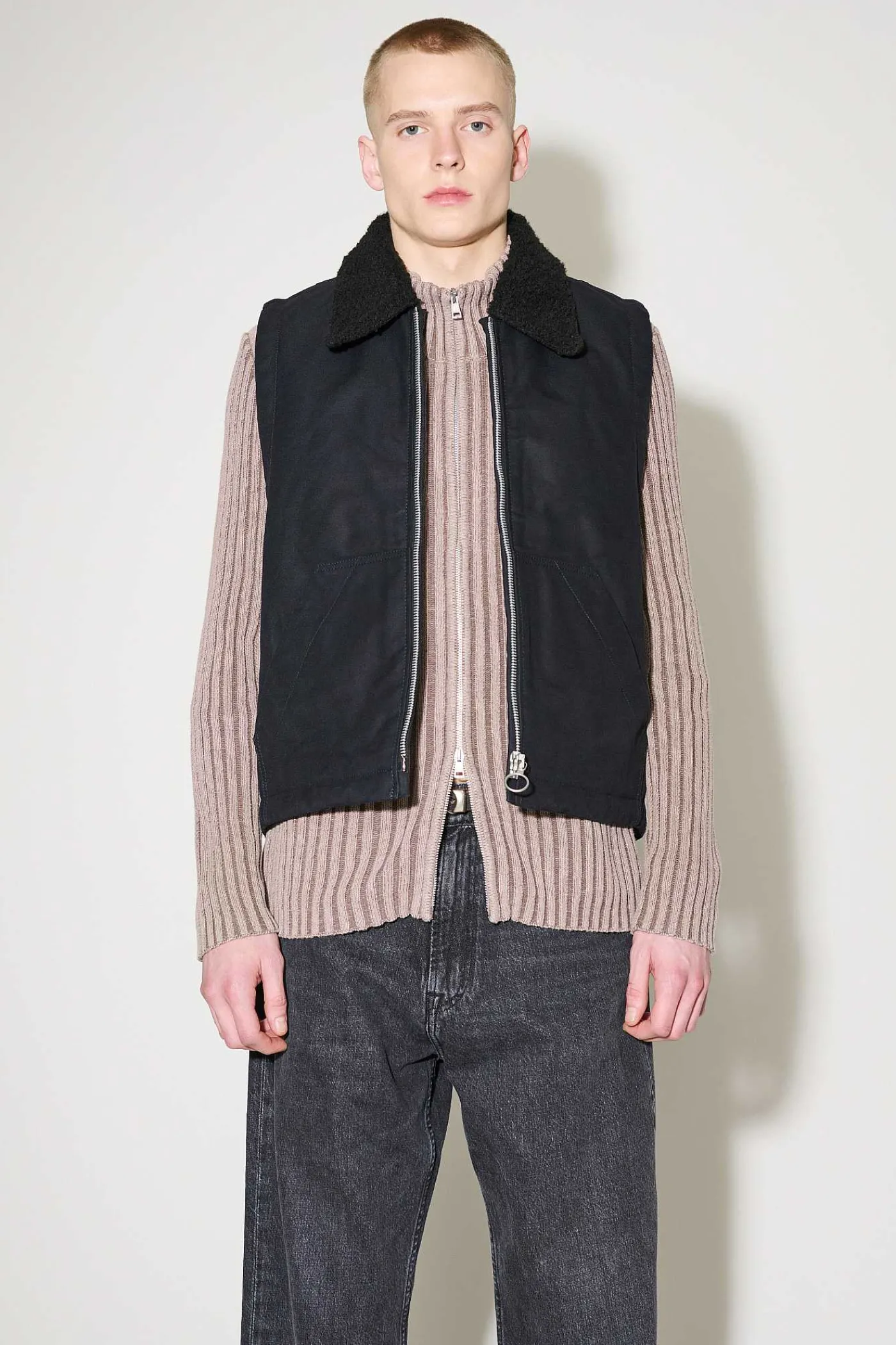 Ytterkläder|Our Legacy Grizzlyvast Svart Highland Cotton