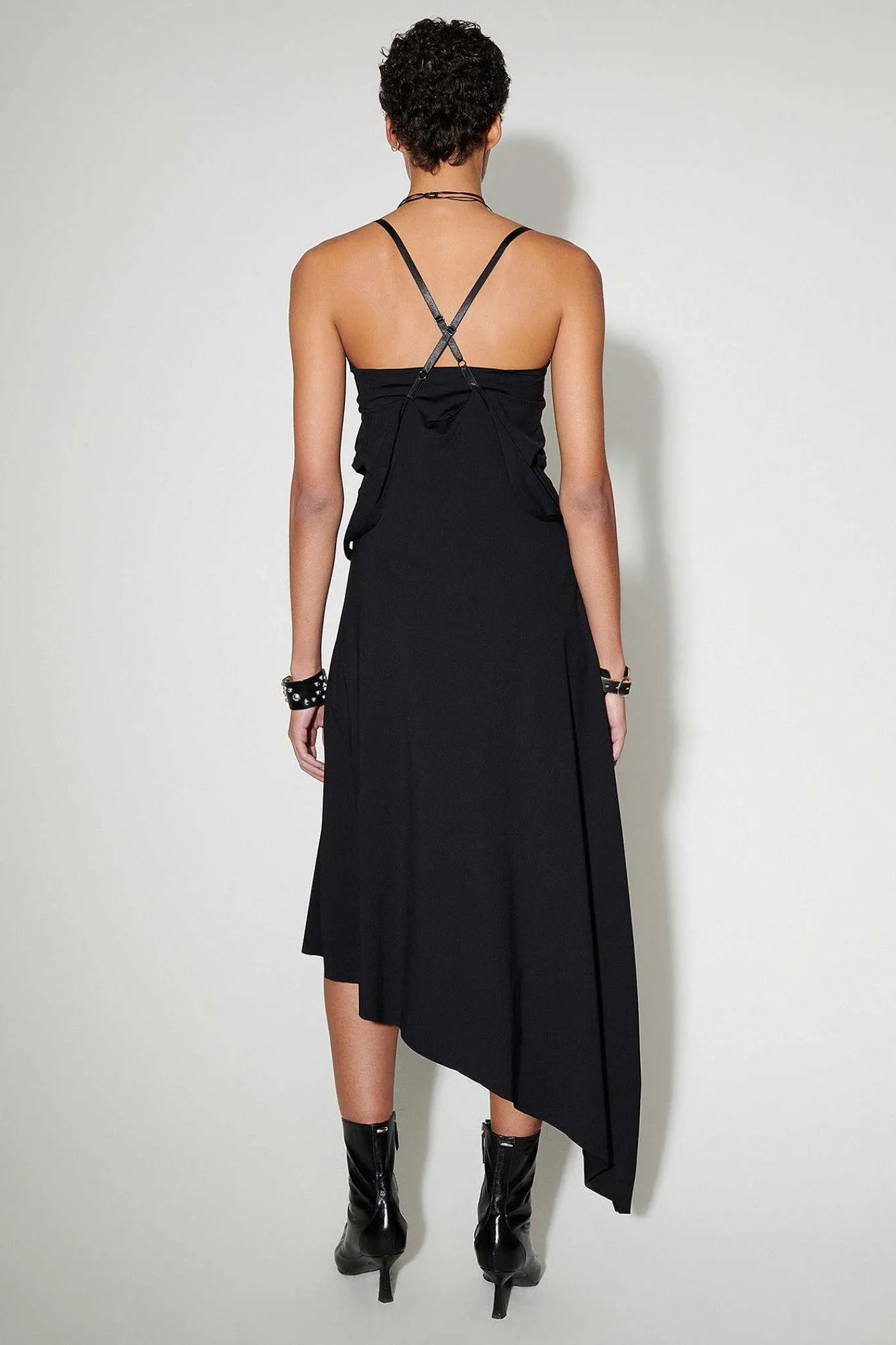 Klänningar|Our Legacy Hang Dress Black Super Sport Jersey