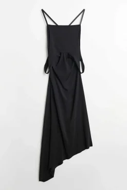 Klänningar|Our Legacy Hang Dress Black Super Sport Jersey