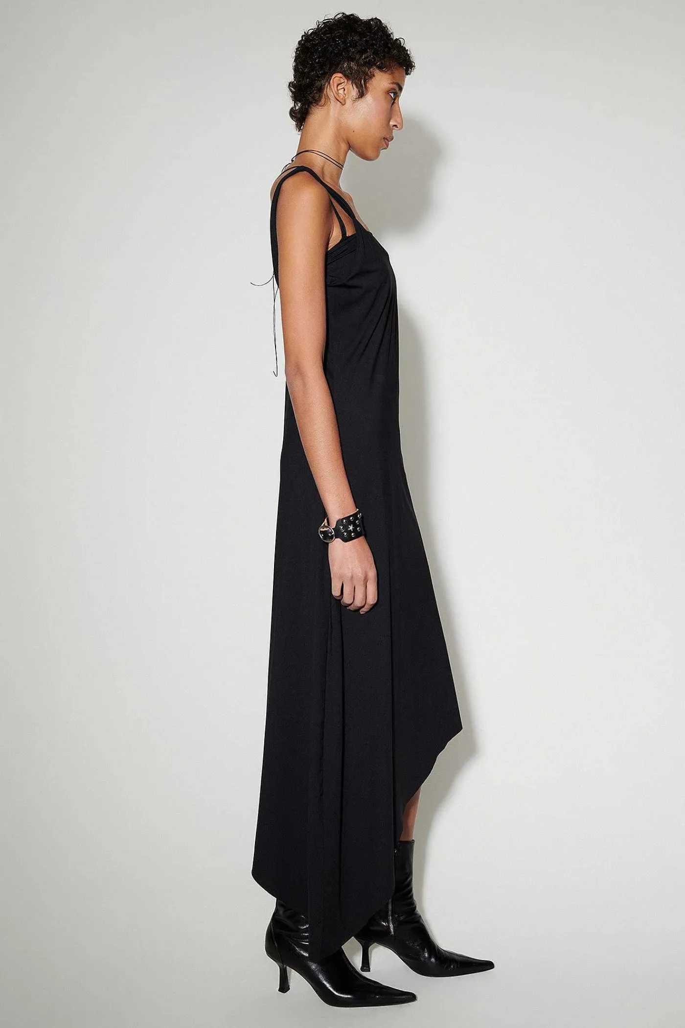 Klänningar|Our Legacy Hang Dress Black Super Sport Jersey