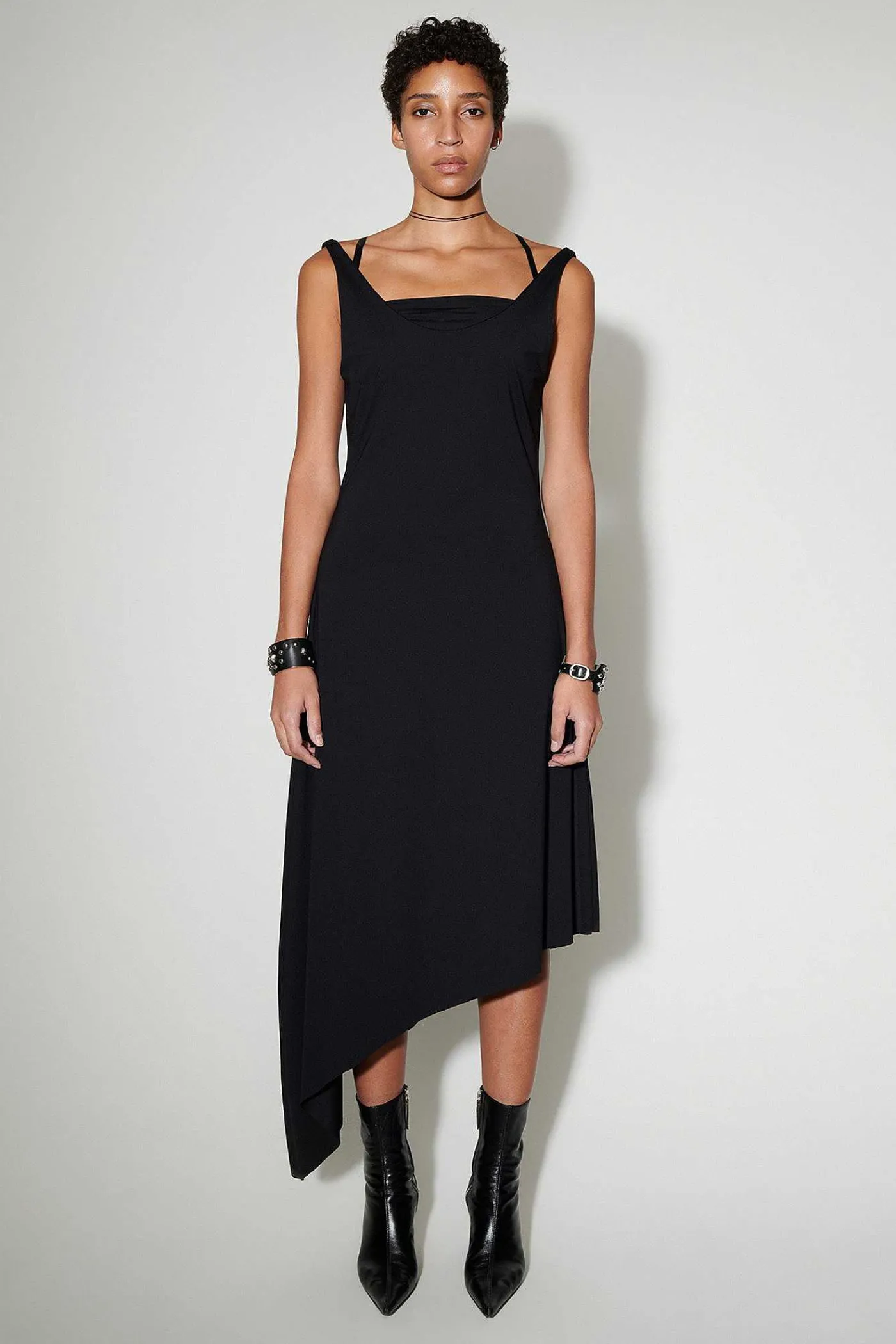 Klänningar|Our Legacy Hang Dress Black Super Sport Jersey