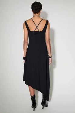 Klänningar|Our Legacy Hang Dress Black Super Sport Jersey