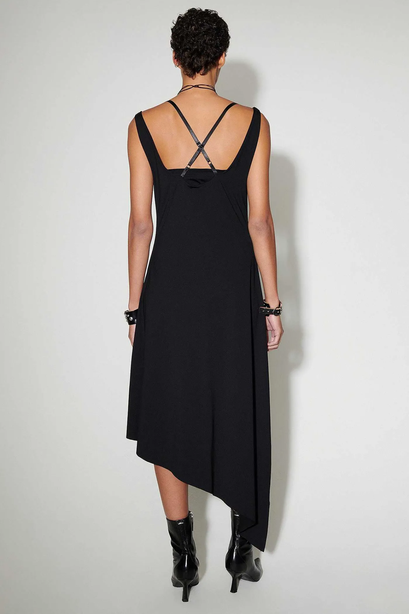 Klänningar|Our Legacy Hang Dress Black Super Sport Jersey
