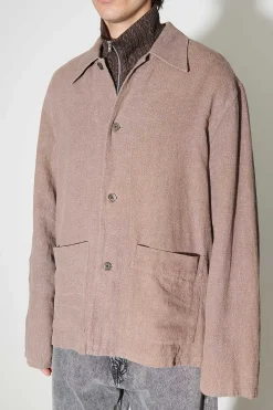 Ytterkläder|Our Legacy Haven Jacka Brun Bohemian Sack Weave