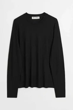 Jersey|Our Legacy Hover Longsleeve Black Dry Crepe