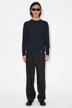 Jersey|Our Legacy Hover Longsleeve Black Dry Crepe