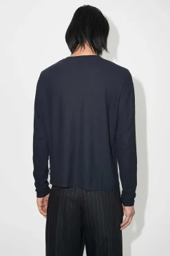 Jersey|Our Legacy Hover Longsleeve Black Dry Crepe