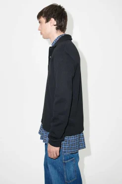 Jersey|Our Legacy Ile Piquet Black Pseudo Knit