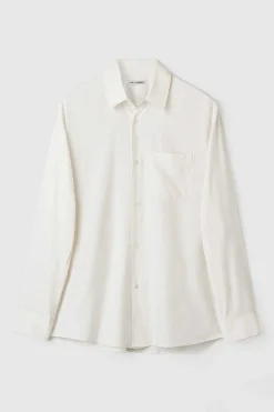 Skjorttyg|Our Legacy Initial Skjorta Off White Fine Silk