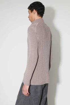 Stickat|Our Legacy Klassisk Zip Cardigan Rosa Cast Cotton Cash