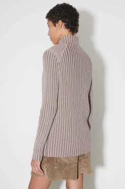 Stickat|Our Legacy Klassisk Zip Cardigan Rosa Cast Cotton Cash