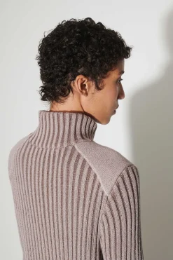 Stickat|Our Legacy Klassisk Zip Cardigan Rosa Cast Cotton Cash