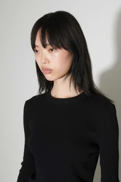 Stickat|Our Legacy Kompakt Rundhalsad Liqouirce Cotton Voile