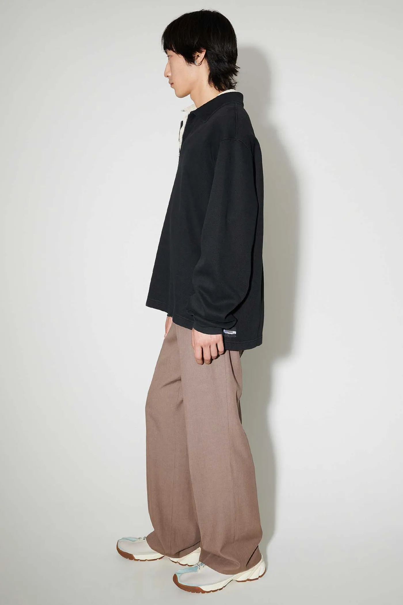 Jersey|Our Legacy Laddtroja Sliten Svart Athletic Rib