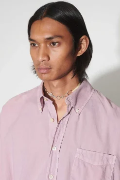 Skjorttyg|Our Legacy Lanad Bd-Skjorta Dusty Lilac Cotton Voile
