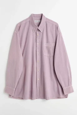 Skjorttyg|Our Legacy Lanad Bd-Skjorta Dusty Lilac Cotton Voile