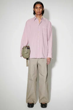 Skjorttyg|Our Legacy Lanad Bd-Skjorta Dusty Lilac Cotton Voile