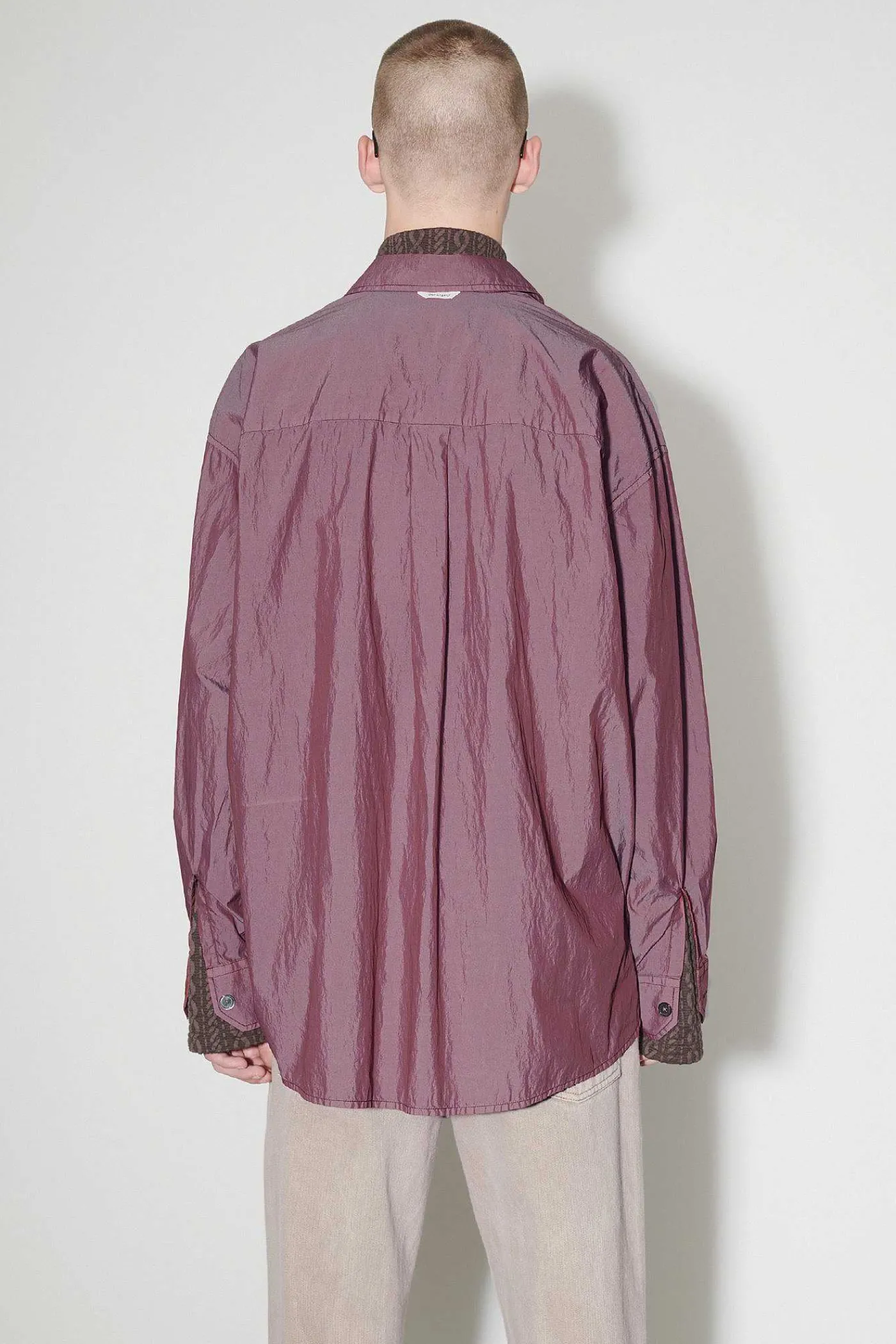 Skjorttyg|Our Legacy Lant Skjorta Hallon Fallskarm Poplin