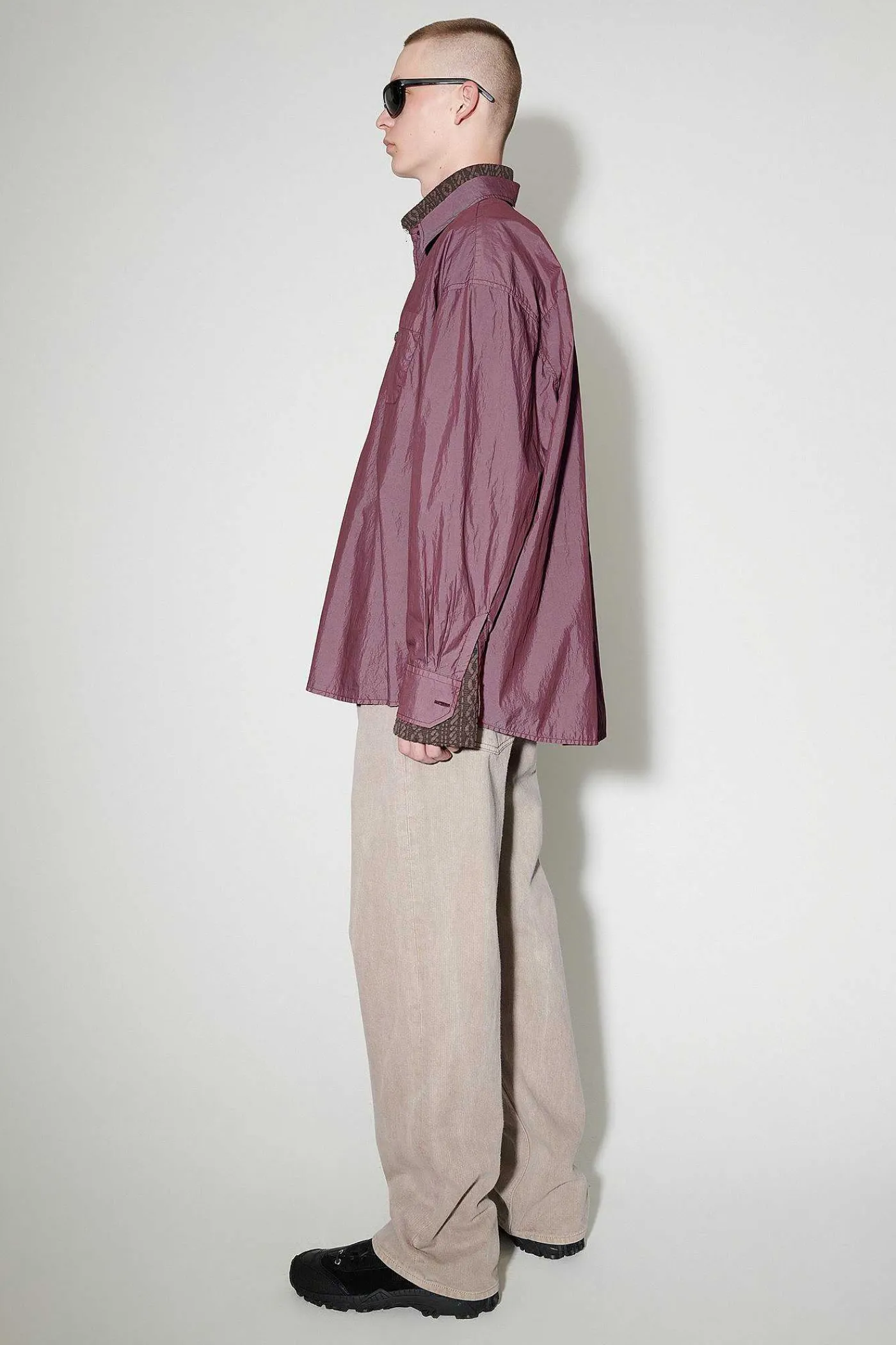 Skjorttyg|Our Legacy Lant Skjorta Hallon Fallskarm Poplin