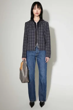Jeans|Our Legacy Linear Cut Deep Blue Chain Twill