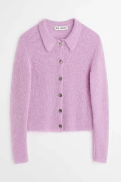 Stickat|Our Legacy Mazzy Polo Candyfloss Fuzzy Alpaca