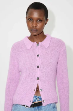 Stickat|Our Legacy Mazzy Polo Candyfloss Fuzzy Alpaca