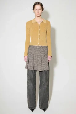 Stickat|Our Legacy Mazzy Polo Wet Sand Crunchy Cotton