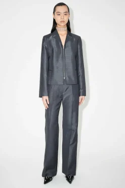 Passning|Our Legacy Min Blazer Gra Mnemonic Wool