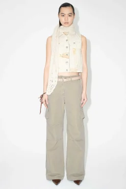 Ytterkläder|Our Legacy Mini Jeansvast Dygnsblomma Tryckt Jeans