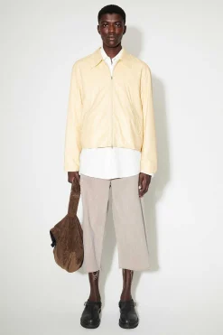 Ytterkläder|Our Legacy Minijacka Cream Gummerad Nylon