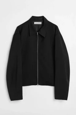 Passning|Our Legacy Minijacka Svart Worsted Wool