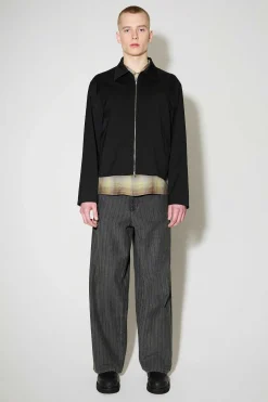 Passning|Our Legacy Minijacka Svart Worsted Wool