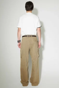 Byxor|Our Legacy Mount Cargo Uniform Olive Fiskben