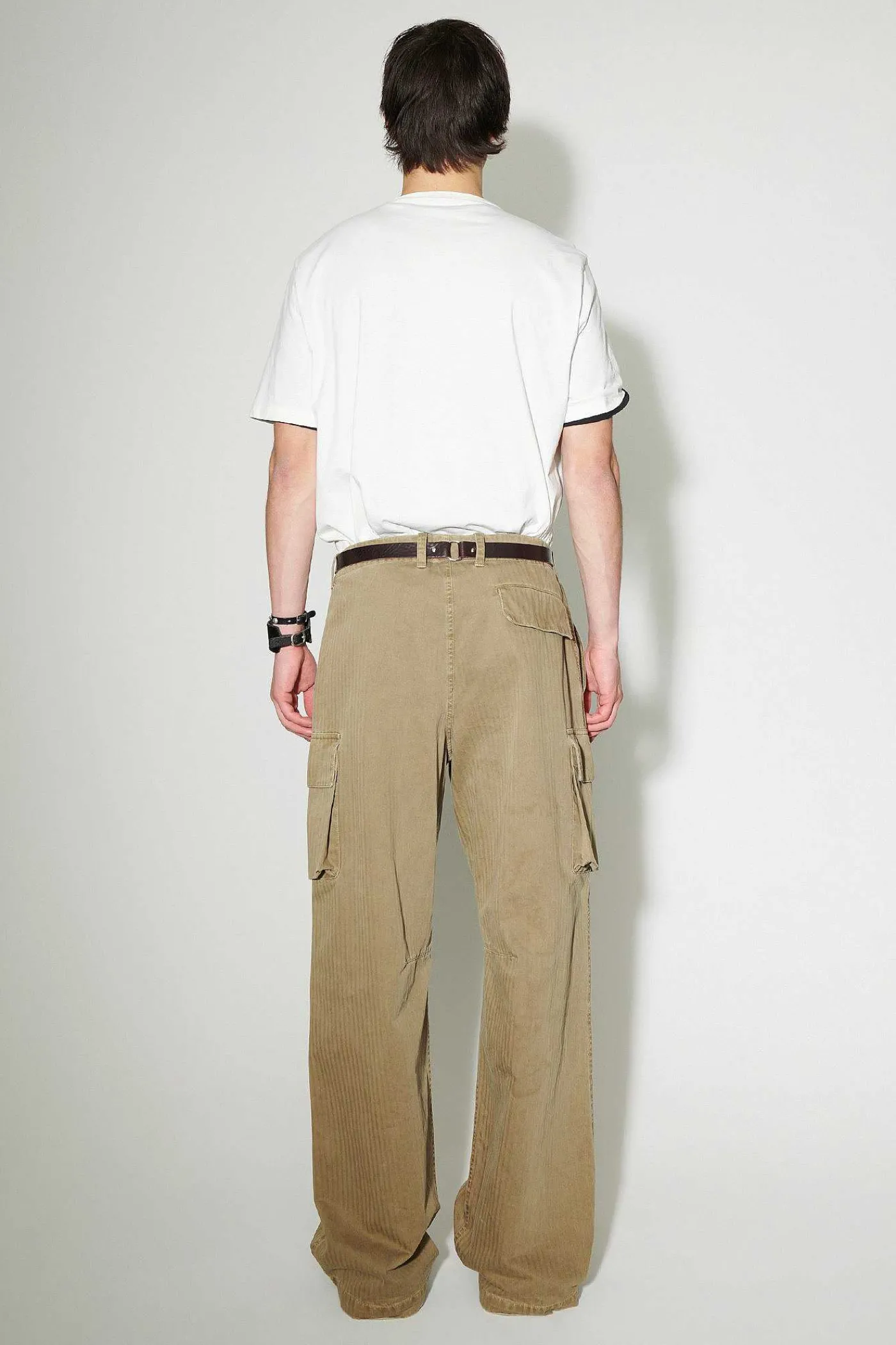 Byxor|Our Legacy Mount Cargo Uniform Olive Fiskben
