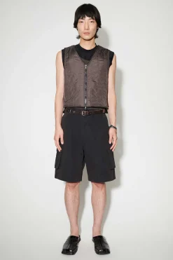 Shorts|Our Legacy Mount Shorts Black Canvas