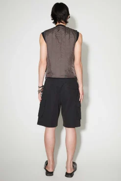 Shorts|Our Legacy Mount Shorts Black Canvas